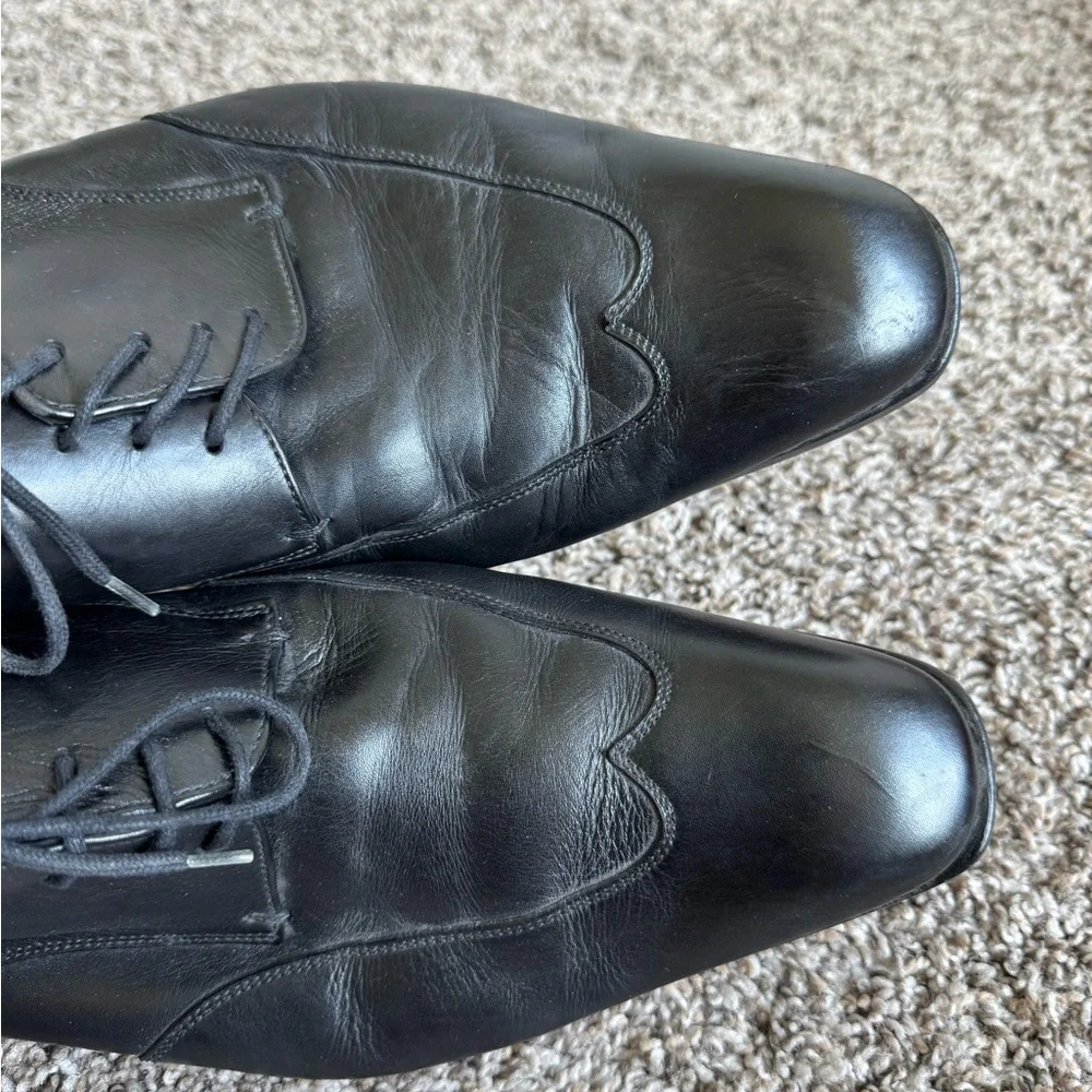 Gucci leather men dress shoes